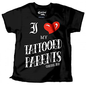 Kid's "I Love Tattooed My Parents" Tee