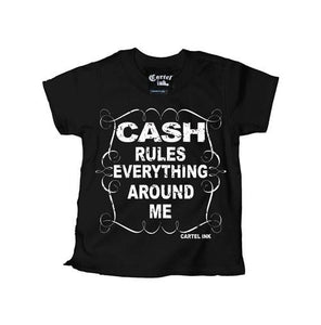 Kid's "Cash Rules Everything Around Me" Tee