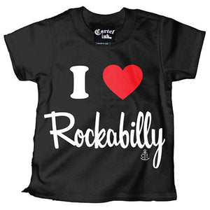 Kid's "I Love Rockabilly" Tee