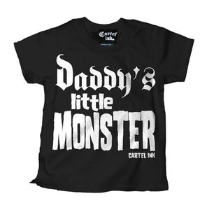 Kid's "Daddy's Little Monster" Tee