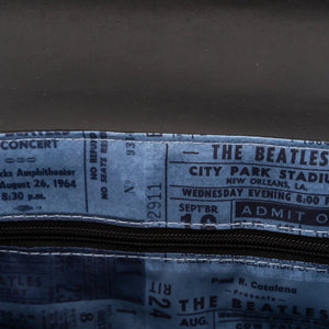 The Beatles Ticket Stubs Crossbody Bag