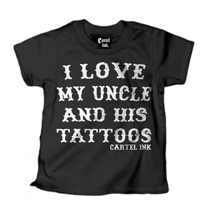 Kid's "I Love My Uncle and His Tattoos" Tee