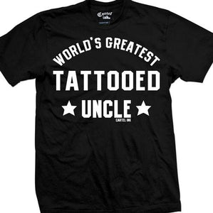 Men's "World's Greatest Tattooed Uncle" Tee
